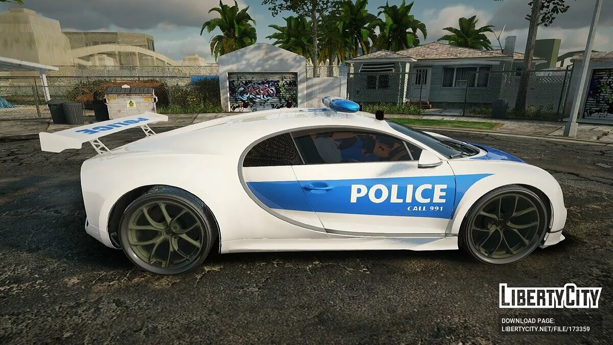Bugatti - Полиция / GTA San Andreas
