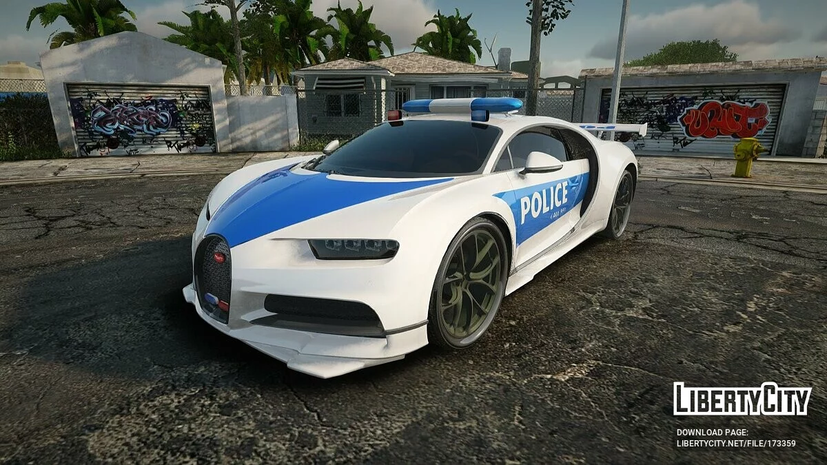 Bugatti - Полиция / GTA San Andreas