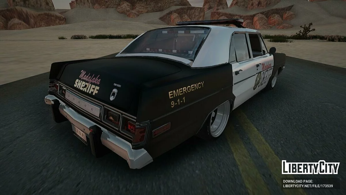 Dodge Dart 75 - Полиция / GTA San Andreas