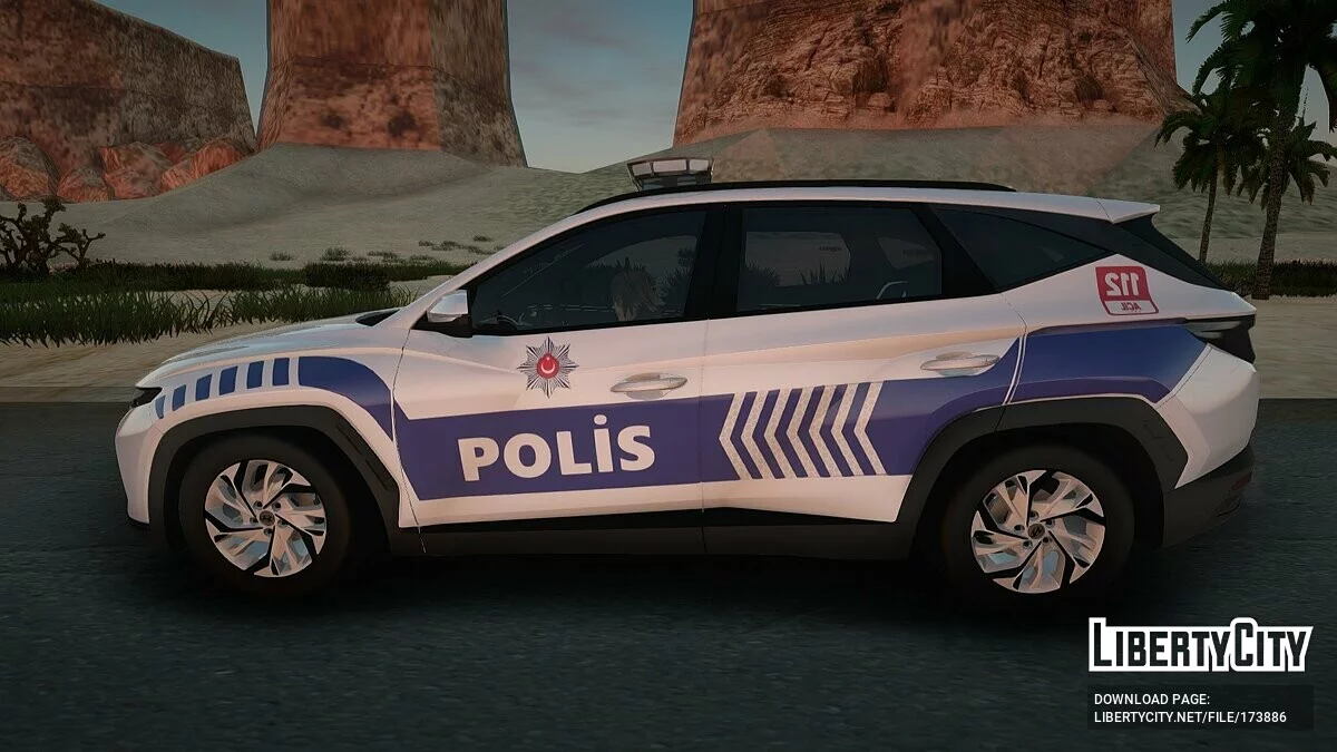 Hyundai Tucson - Полиция / GTA San Andreas