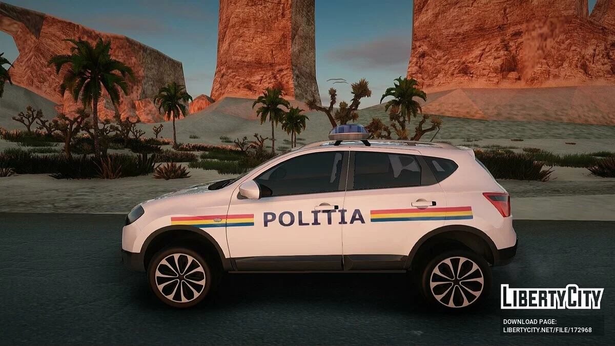 Nissan Qashqai - Полиция / GTA San Andreas