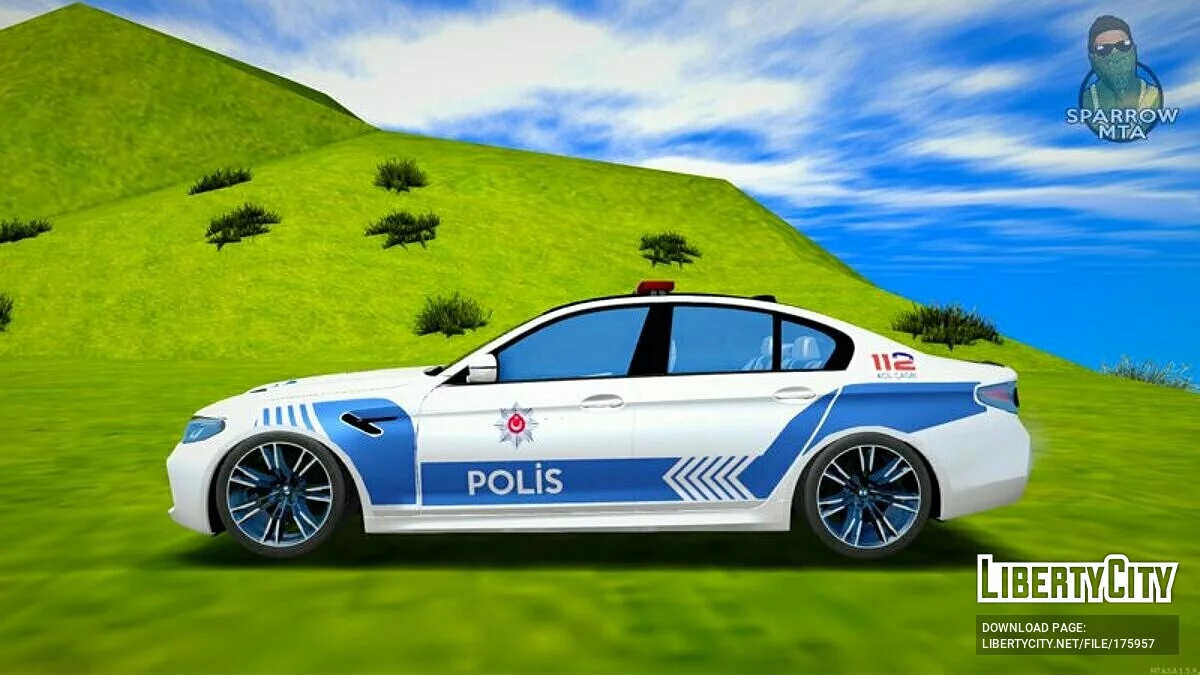 BMW M5 F90 '20 - Полиция / GTA San Andreas