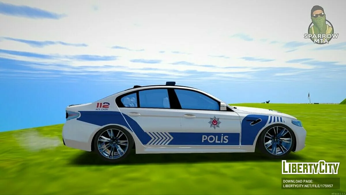 BMW M5 F90 '20 - Полиция / GTA San Andreas