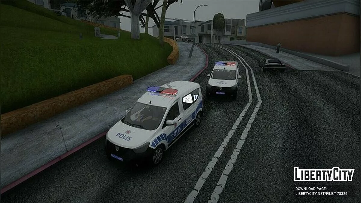 Dacia Dokker 1.5 - Полиция / GTA San Andreas