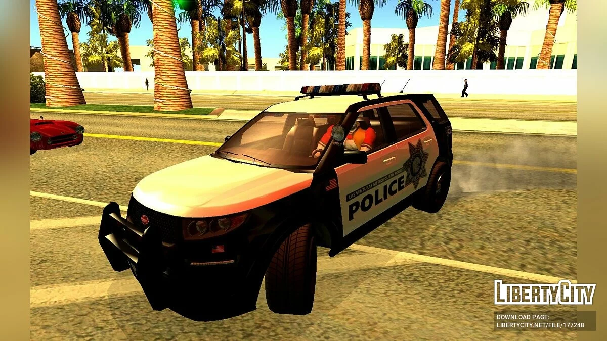 GTA 5 Vapid Police Cruiser Utility LVPD / GTA San Andreas