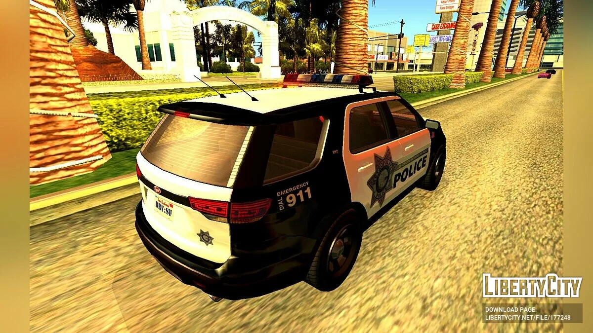 GTA 5 Vapid Police Cruiser Utility LVPD / GTA San Andreas