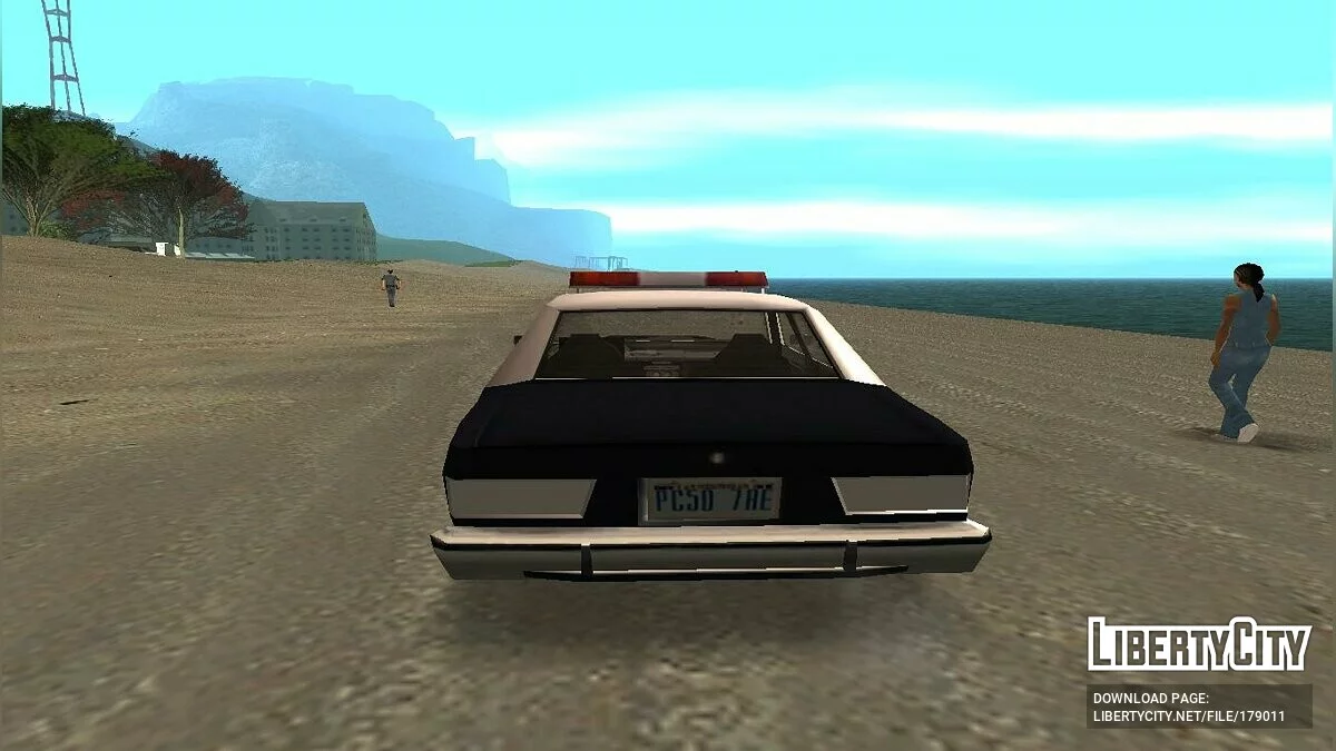 Полицейская машина из Driver 3 Miami / GTA San Andreas