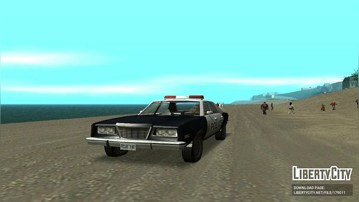 Полицейская машина из Driver 3 Miami / GTA San Andreas