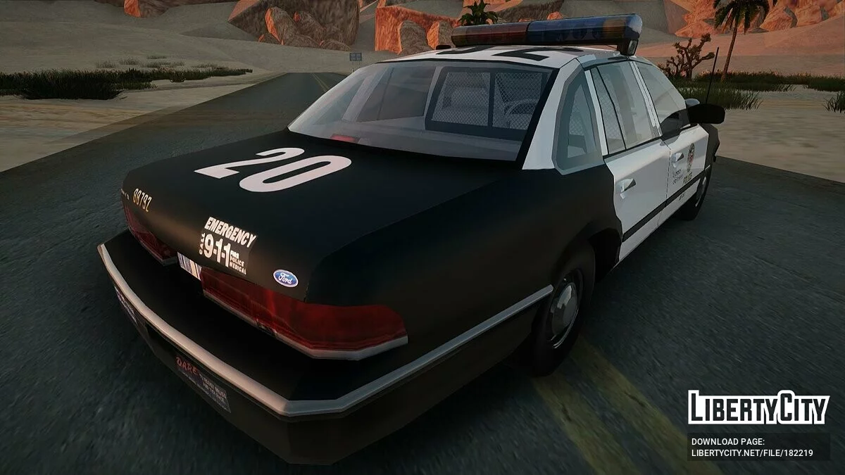 1995 Ford Victoria CVPI LAPD / GTA San Andreas