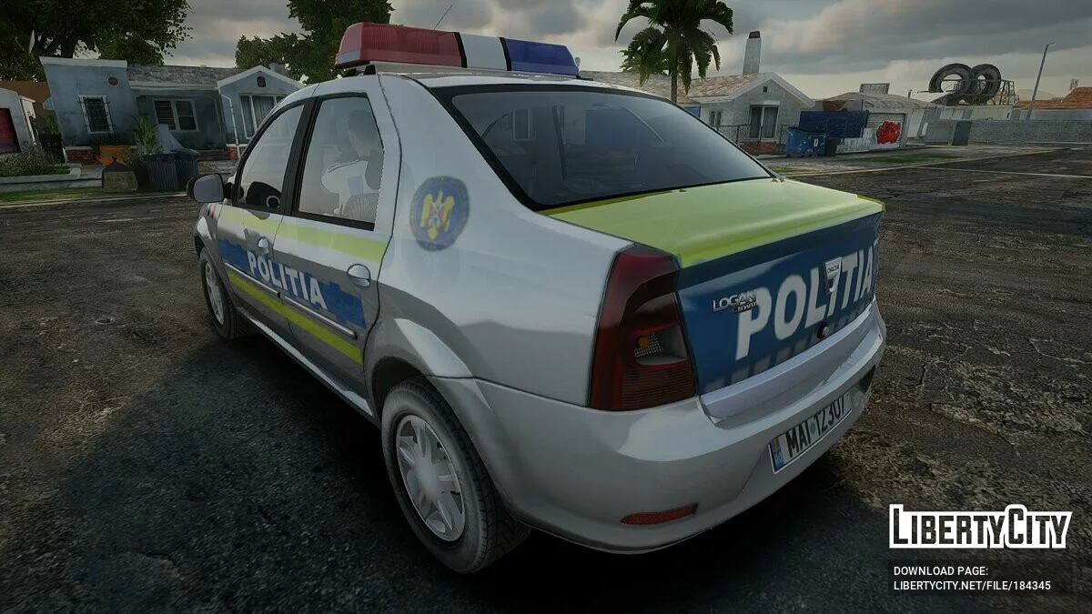 Dacia Logan 2020 - Полиция / GTA San Andreas