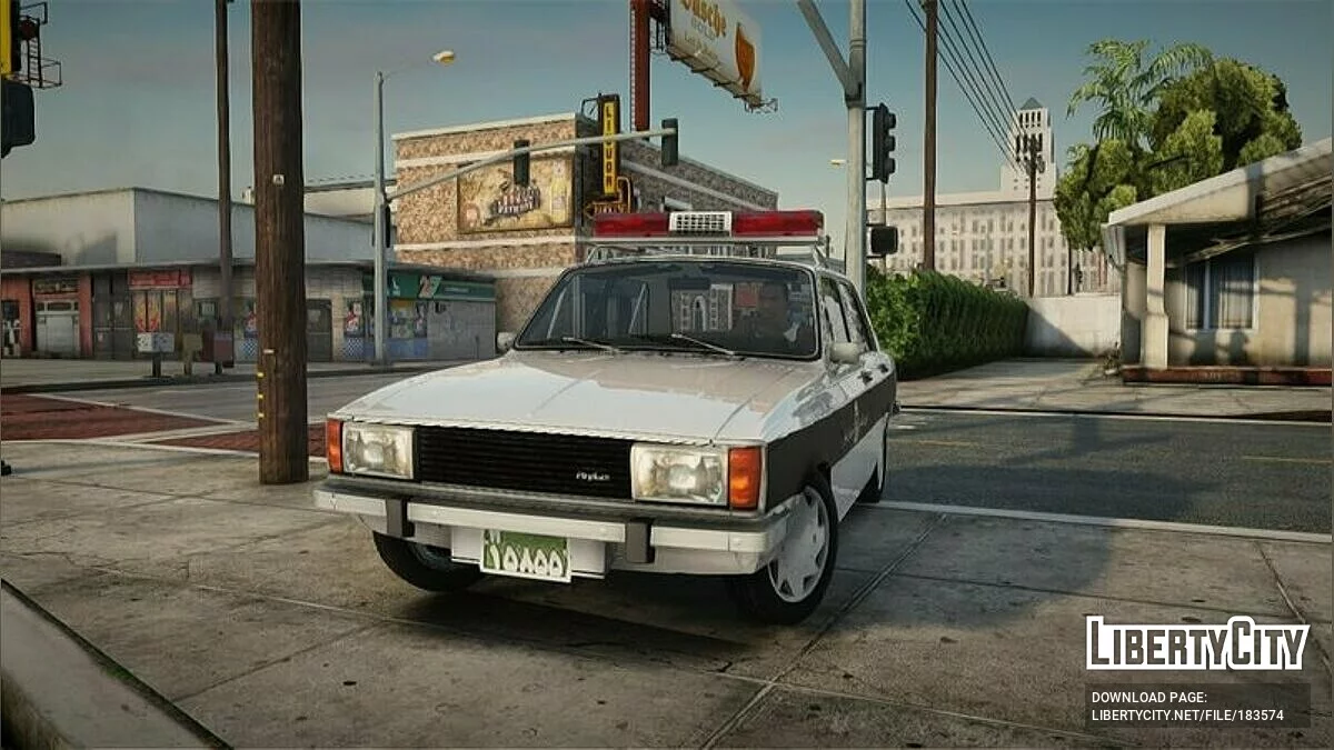 IKCO Peykan 1600i Police / GTA San Andreas