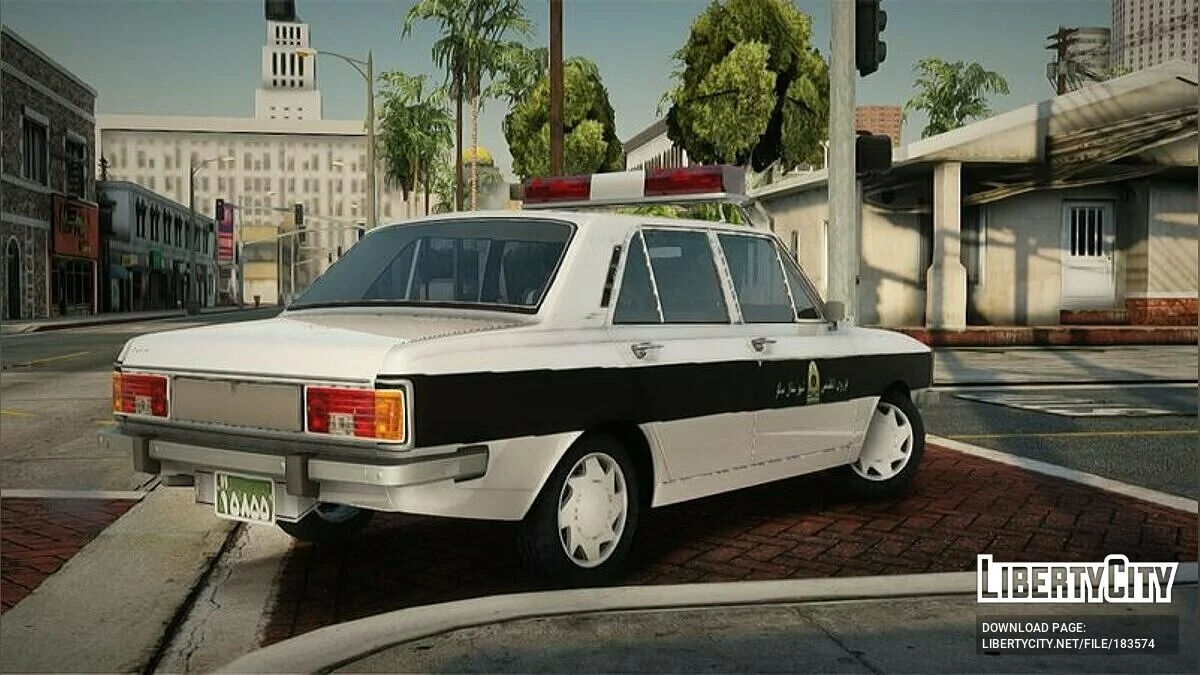 IKCO Peykan 1600i Police / GTA San Andreas