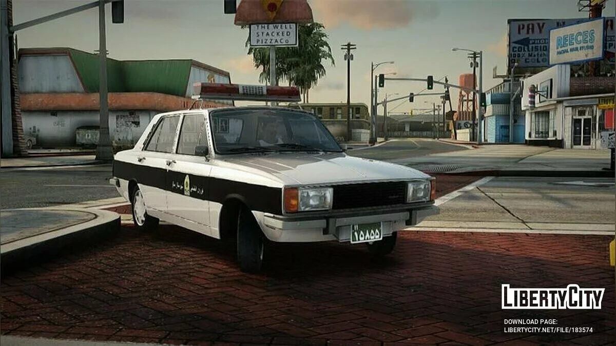 IKCO Peykan 1600i Police / GTA San Andreas