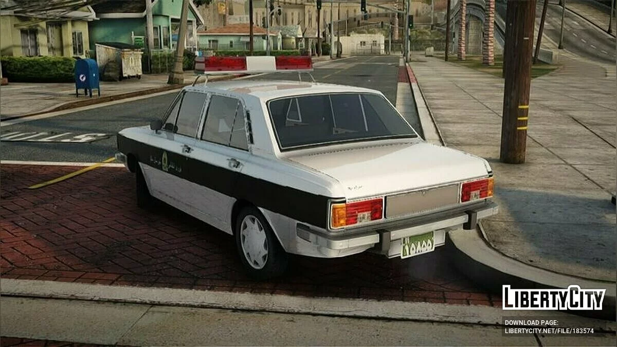 IKCO Peykan 1600i Police / GTA San Andreas