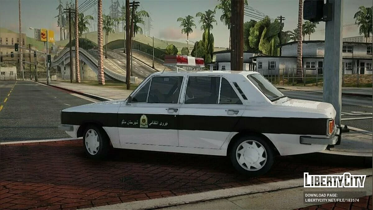 IKCO Peykan 1600i Police / GTA San Andreas