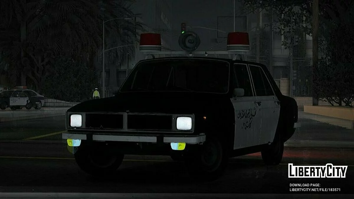 IKCO Peykan Deluxe Police 1978 / GTA San Andreas