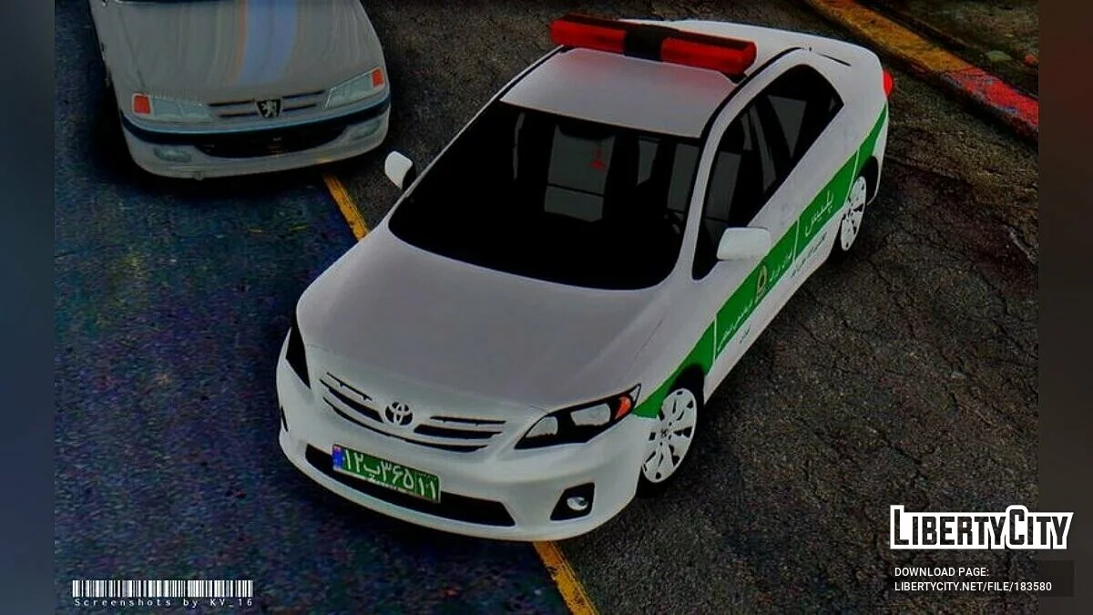 Toyota Corolla 2013 Police Naja / GTA San Andreas