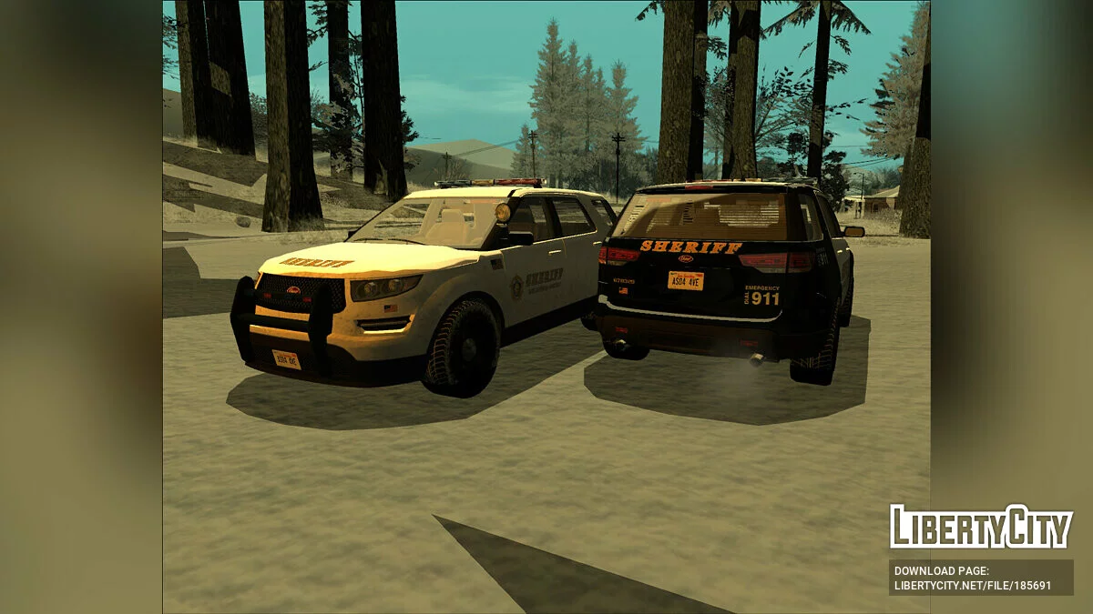 Vapid Scout Los Santos Sheriff / GTA San Andreas