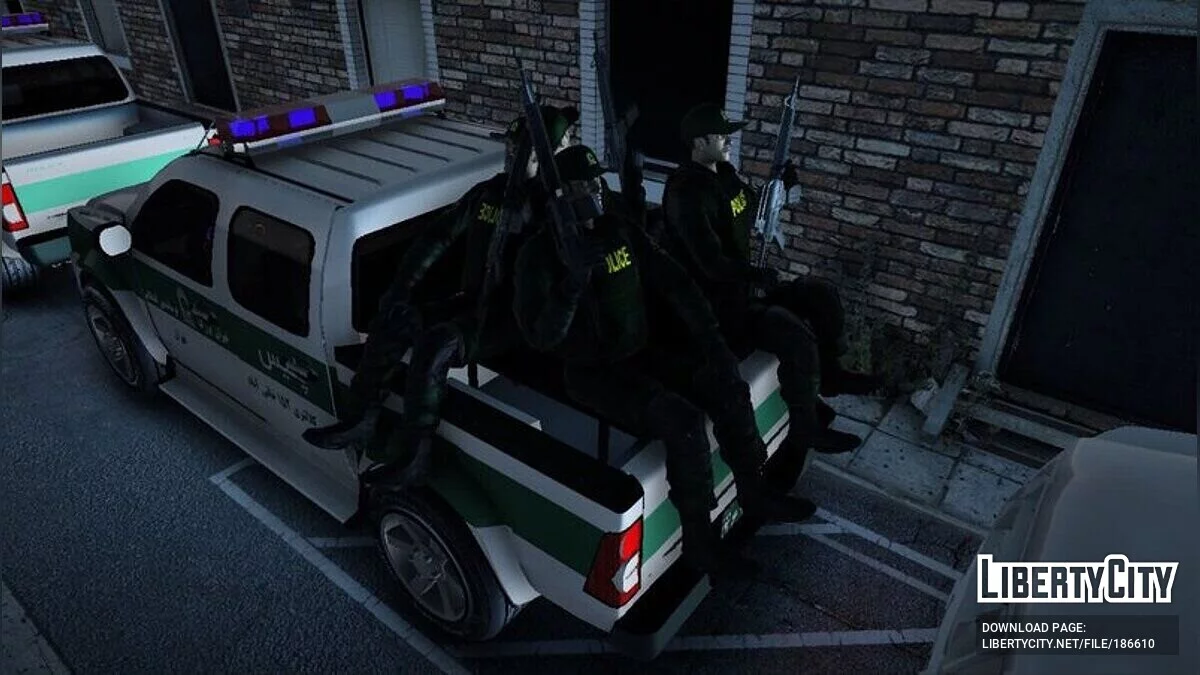 Isuzu D-Max Police NAJA / GTA San Andreas