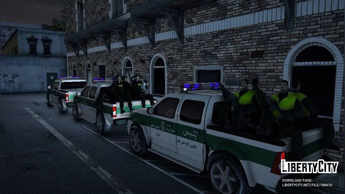 Isuzu D-Max Police NAJA / GTA San Andreas