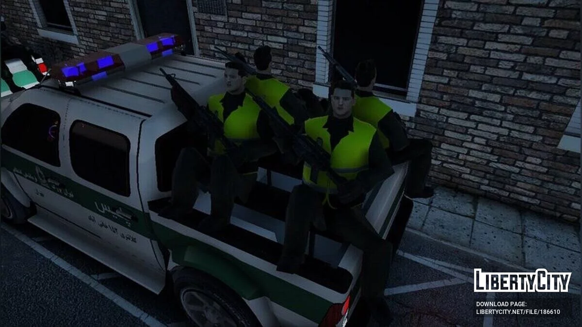 Isuzu D-Max Police NAJA / GTA San Andreas