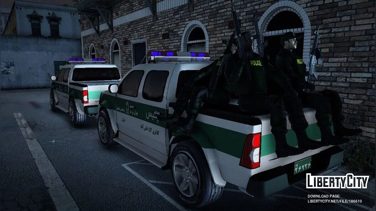 Isuzu D-Max Police NAJA / GTA San Andreas