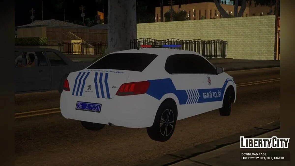 Peugeot 301 - Полиция / GTA San Andreas