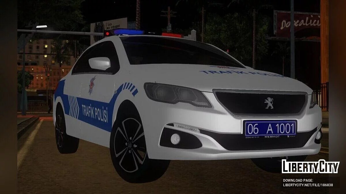 Peugeot 301 - Полиция / GTA San Andreas