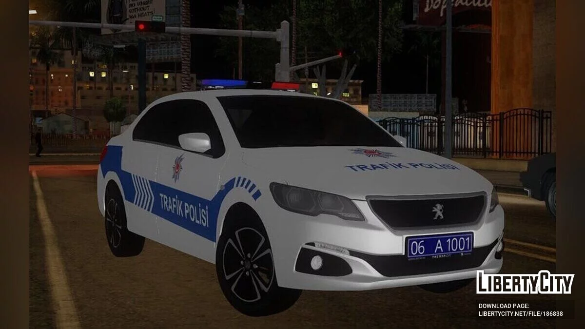Peugeot 301 - Полиция / GTA San Andreas
