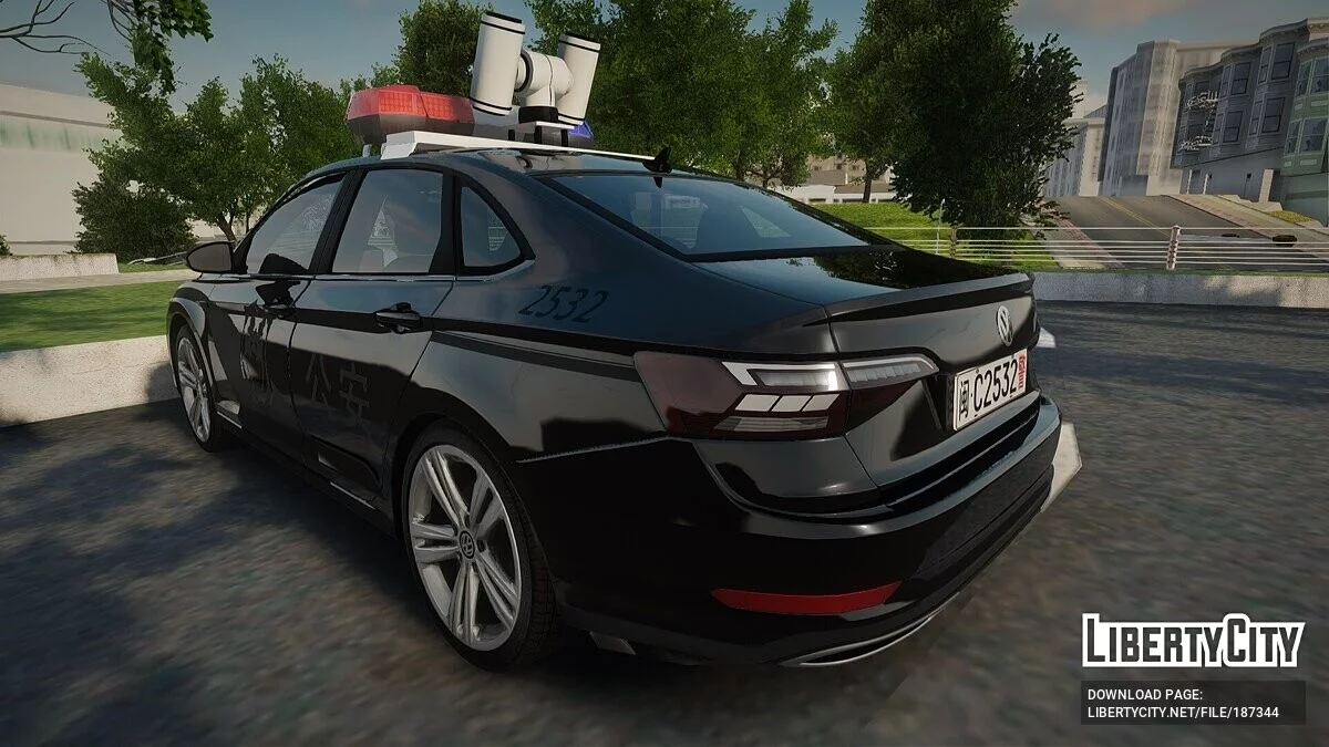 2021 Volkswagen Jetta - Полиция / GTA San Andreas