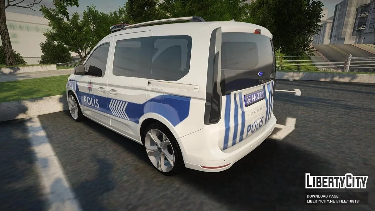 2022 Ford Tourneo Connect - Полиция / GTA San Andreas