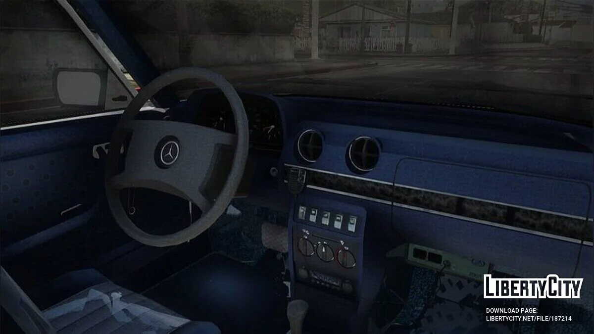 Mercedes-Benz W123 240d - Полиция / GTA San Andreas