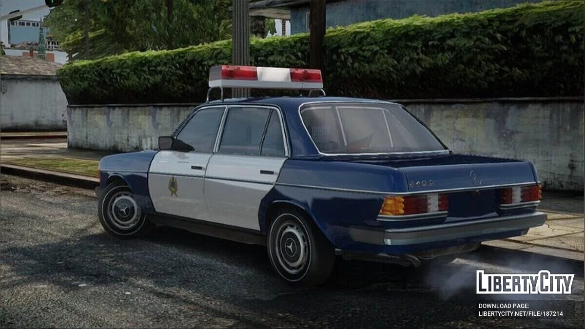 Mercedes-Benz W123 240d - Полиция / GTA San Andreas