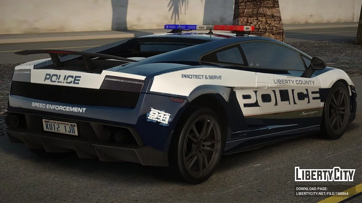 2011 Lamborghini Gallardo LP 570-4 v2 - Полиция / GTA San Andreas
