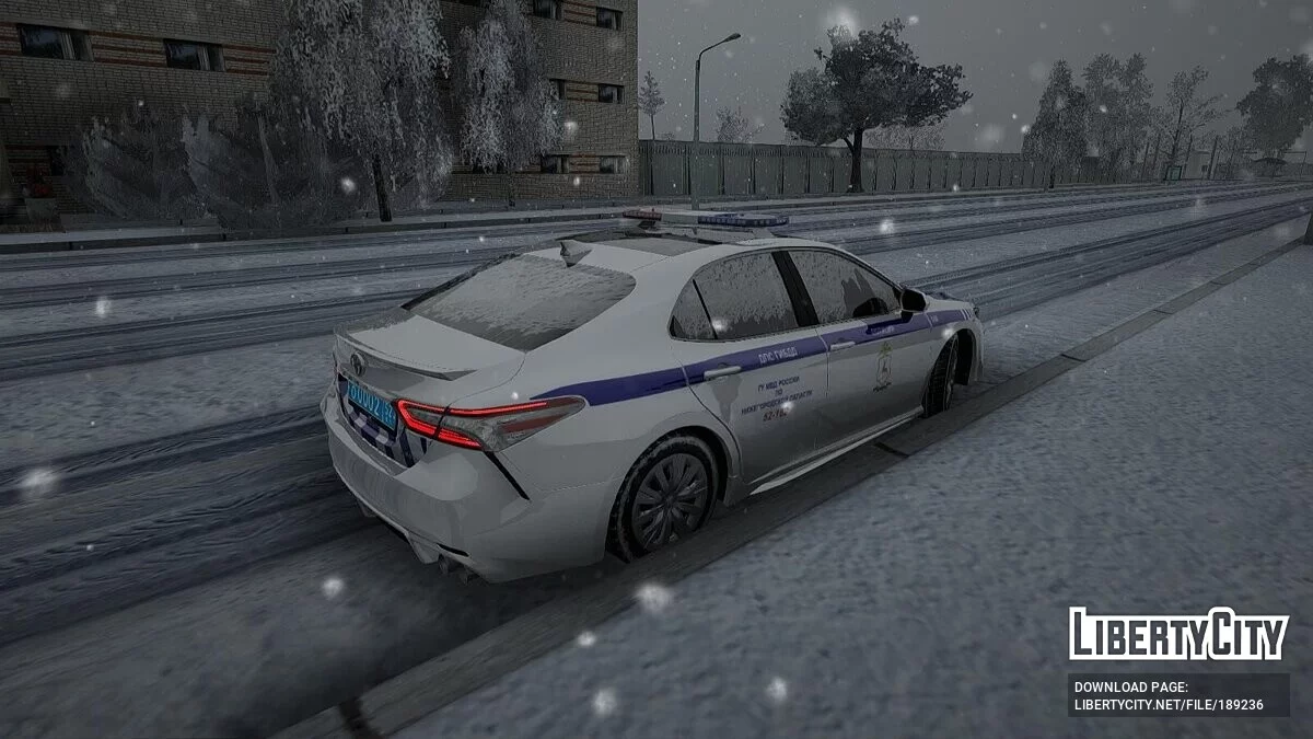 Toyota Camry XSE Полиция / GTA San Andreas