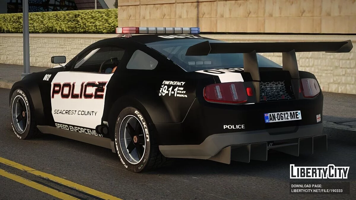 Ford Mustang GT-R - Полиция / GTA San Andreas