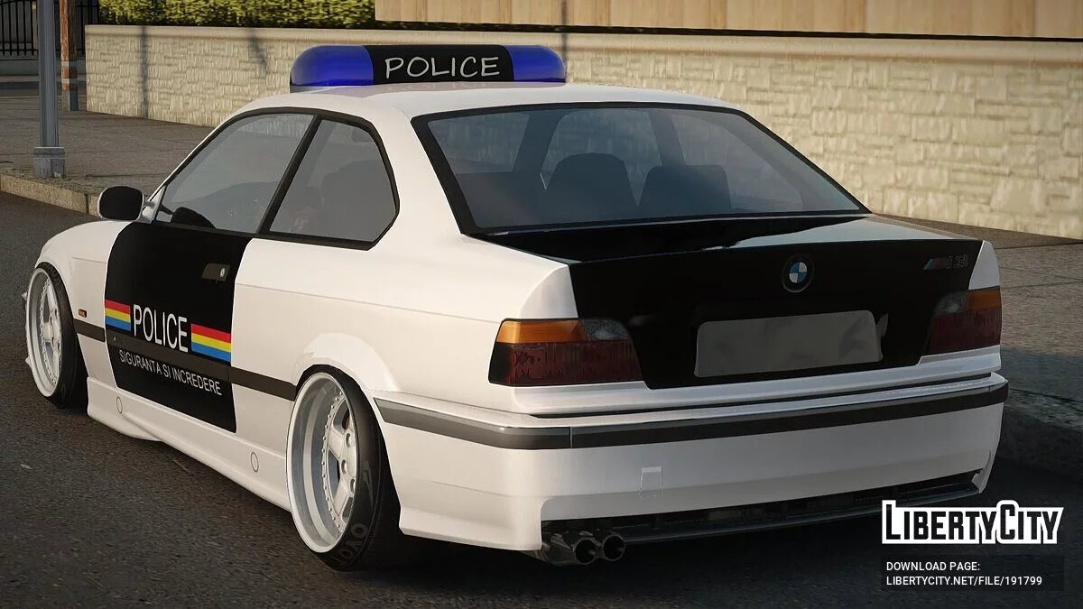 BMW e36 - Полиция / GTA San Andreas