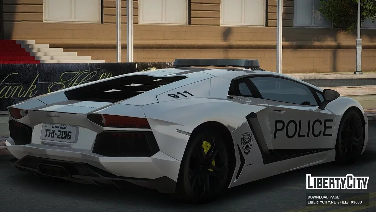 Lamborghini Aventador LP700 - Полиция / GTA San Andreas
