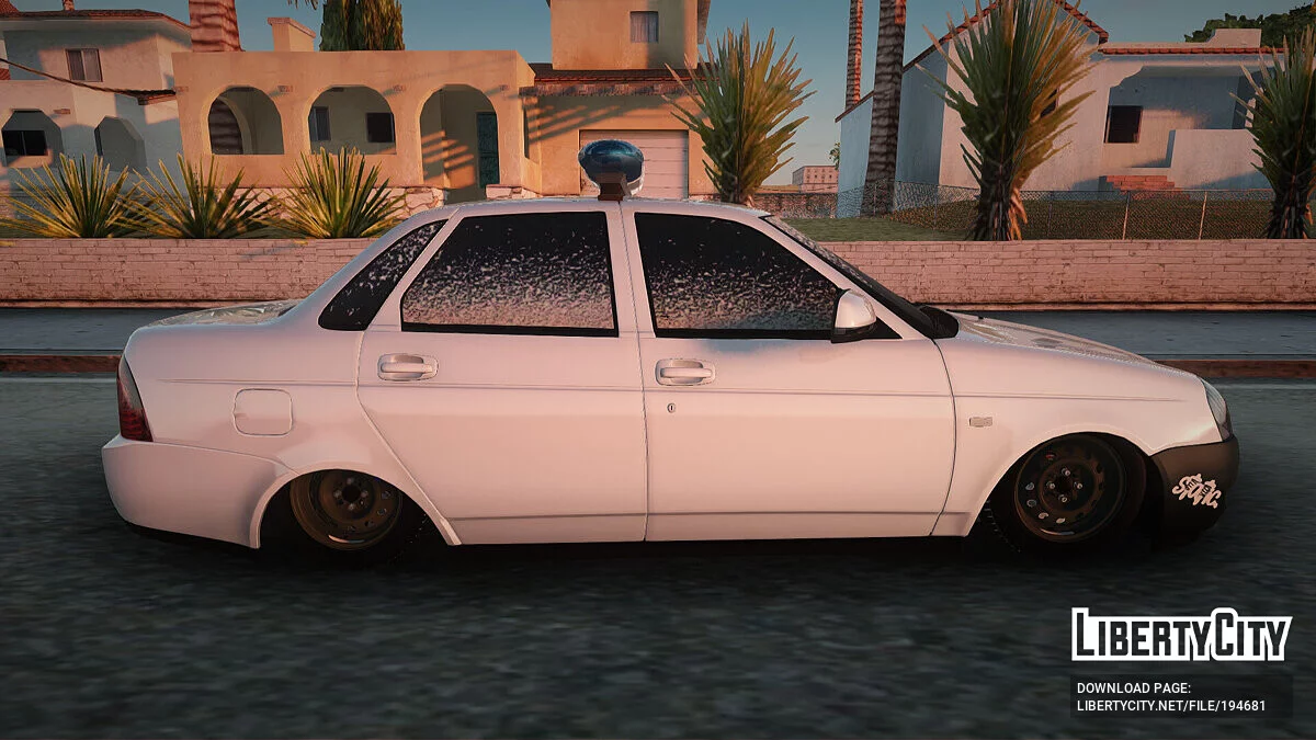 LADA 2170 Priora Static Police / GTA San Andreas