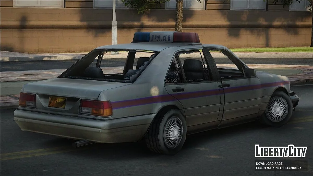 Nissan Crew (Police Car) из Resident Evil 6 / GTA San Andreas