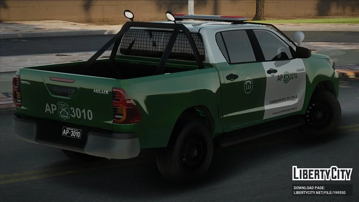Toyota Hilux Civil Carabineros de Chile / GTA San Andreas