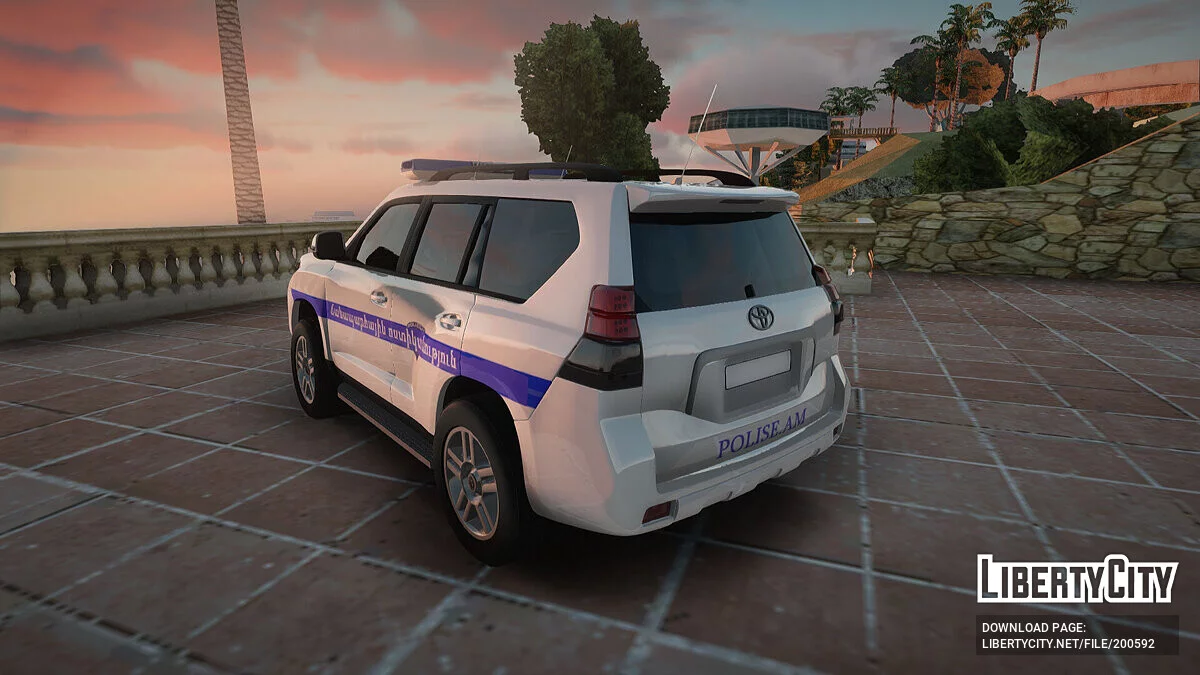 Toyota Land Cruiser Полиция Армении / GTA San Andreas