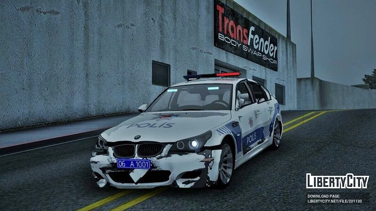 BMW M5 E60 - Полиция / GTA San Andreas