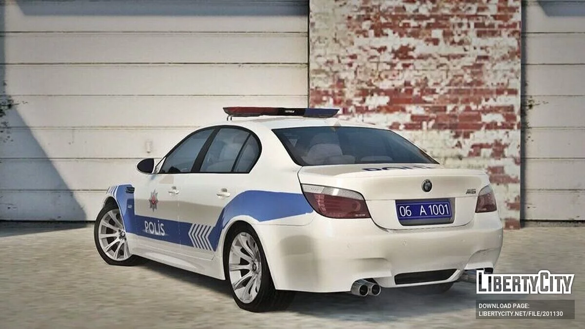 BMW M5 E60 - Полиция / GTA San Andreas