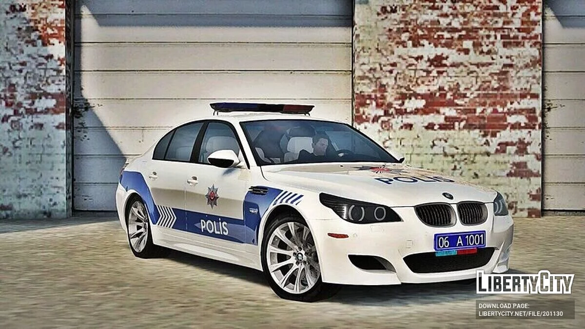 BMW M5 E60 - Полиция / GTA San Andreas