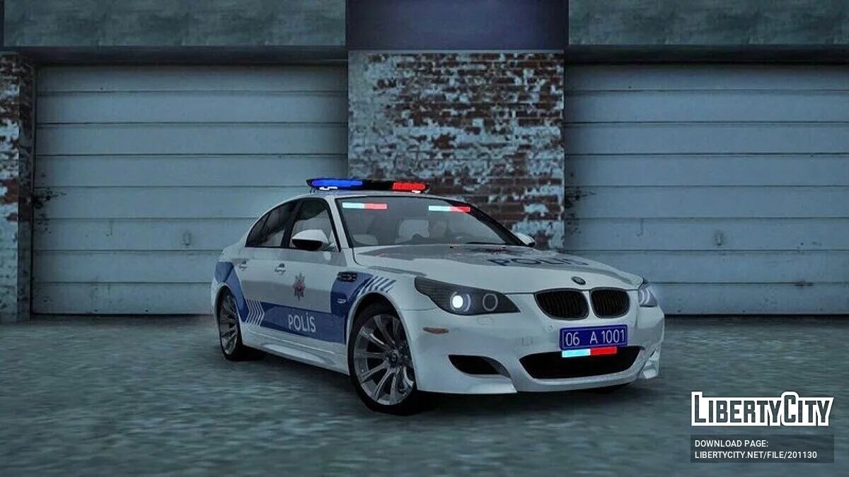 BMW M5 E60 - Полиция / GTA San Andreas