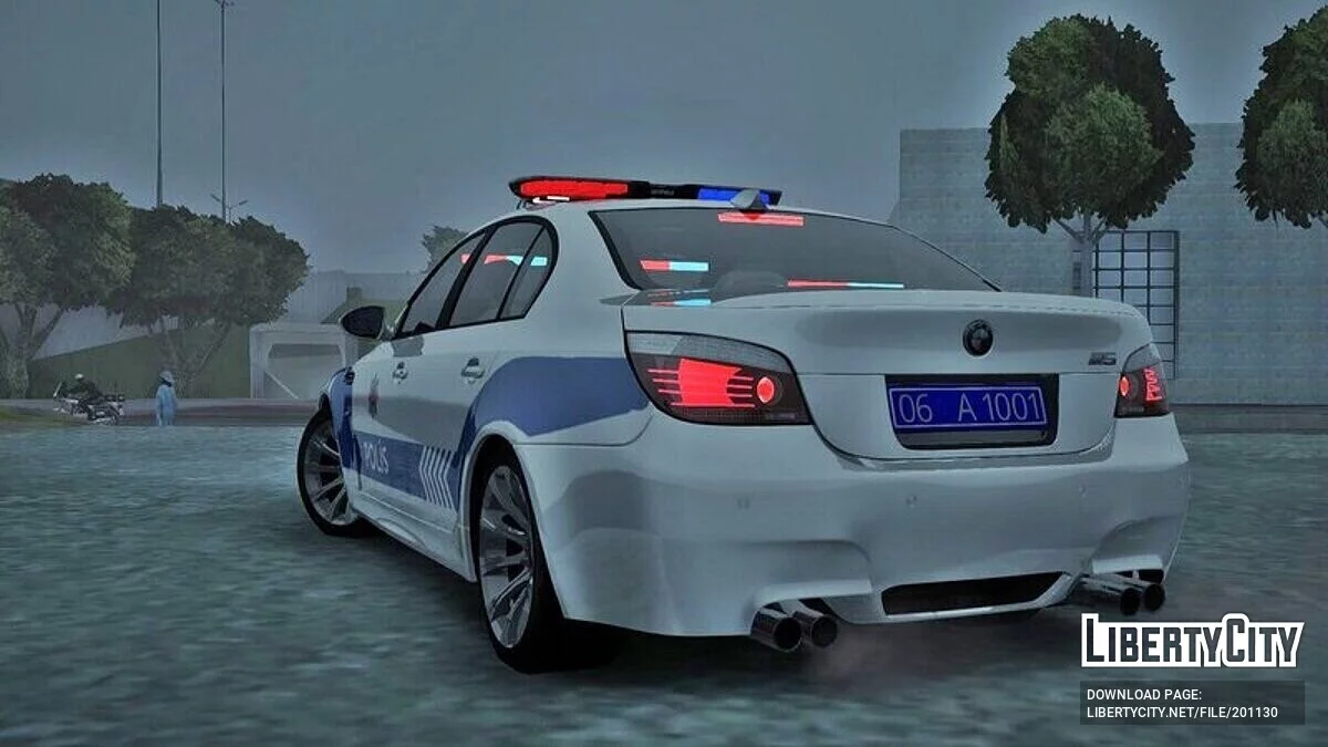 BMW M5 E60 - Полиция / GTA San Andreas