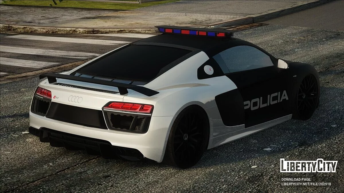 Audi VTR R8 - Полиция / GTA San Andreas