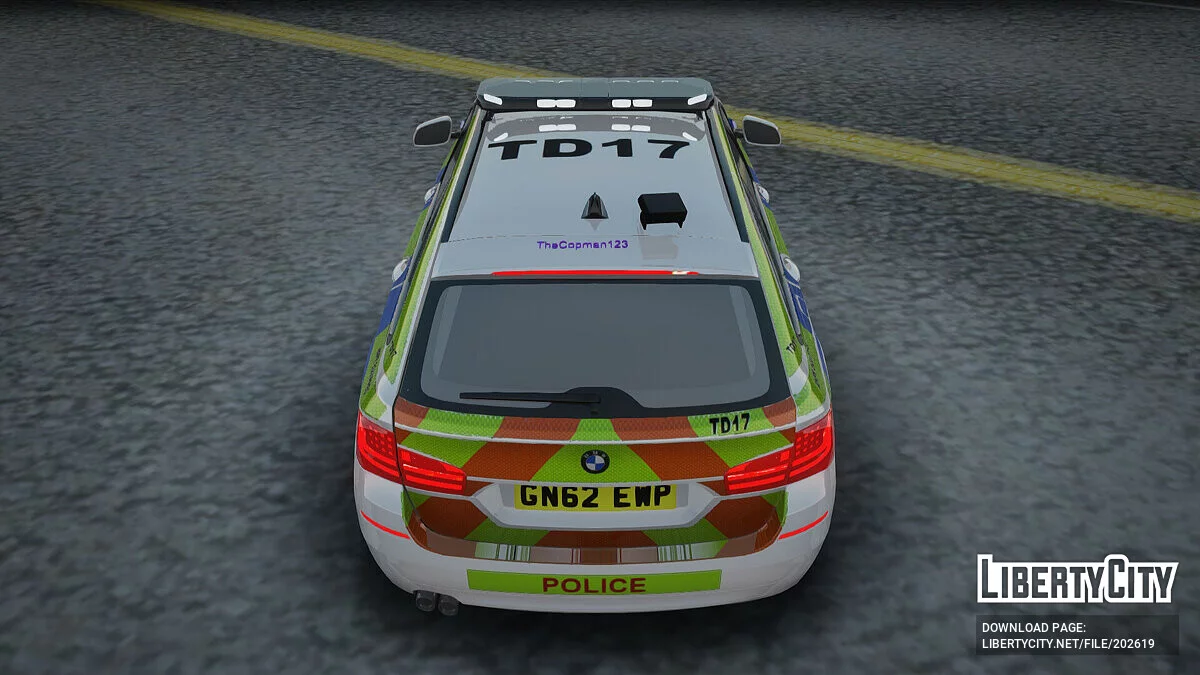 BMW 530d Kent Police RPU / GTA San Andreas