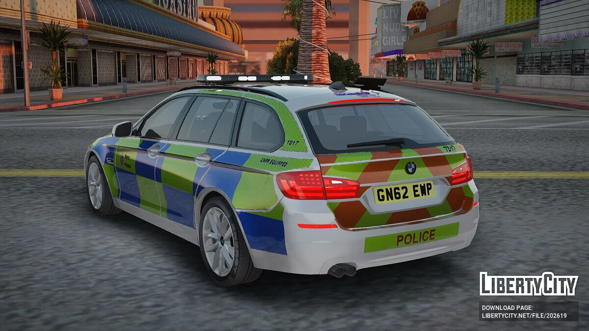 BMW 530d Kent Police RPU / GTA San Andreas